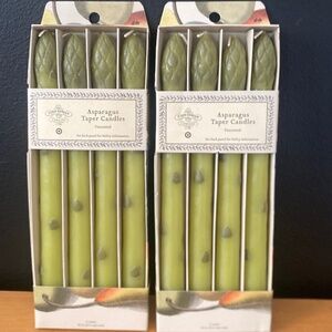 NWT John Derian x Target 2 Packs Asparagus Taper Candle